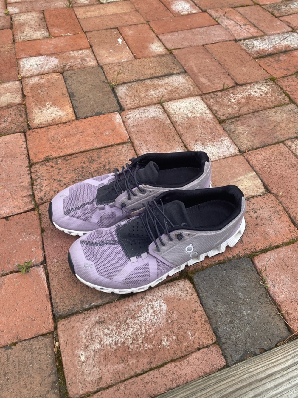 On Running womens Cloud Shoes — Lavender and Black